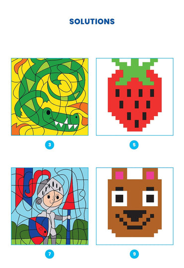 Coloriages mystères codes et pixels