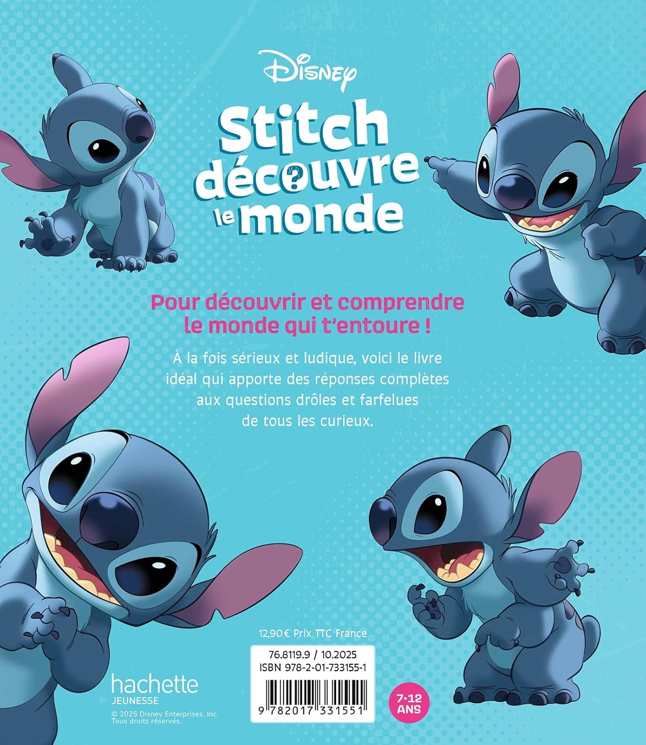 STITCH découvre le monde - La science avec Stitch en 100 questions ! - Disney