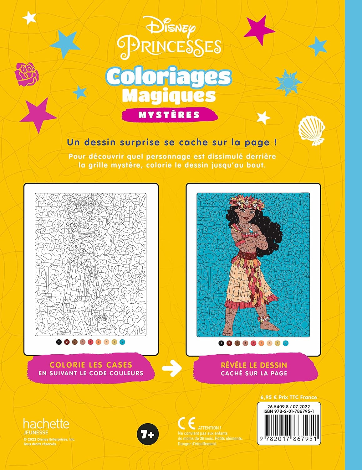 DISNEY PRINCESSES - Coloriages Magiques - Mystères