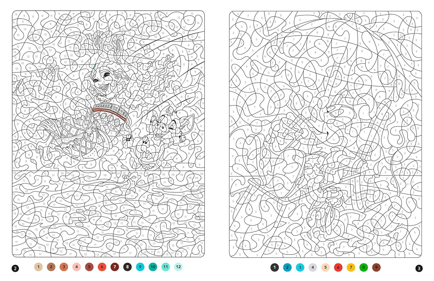 DISNEY - Mes Coloriages Magiques - Mystères (7+) - La Mer