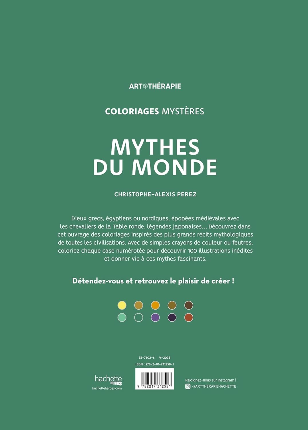 Coloriages mystères - Mythes du monde