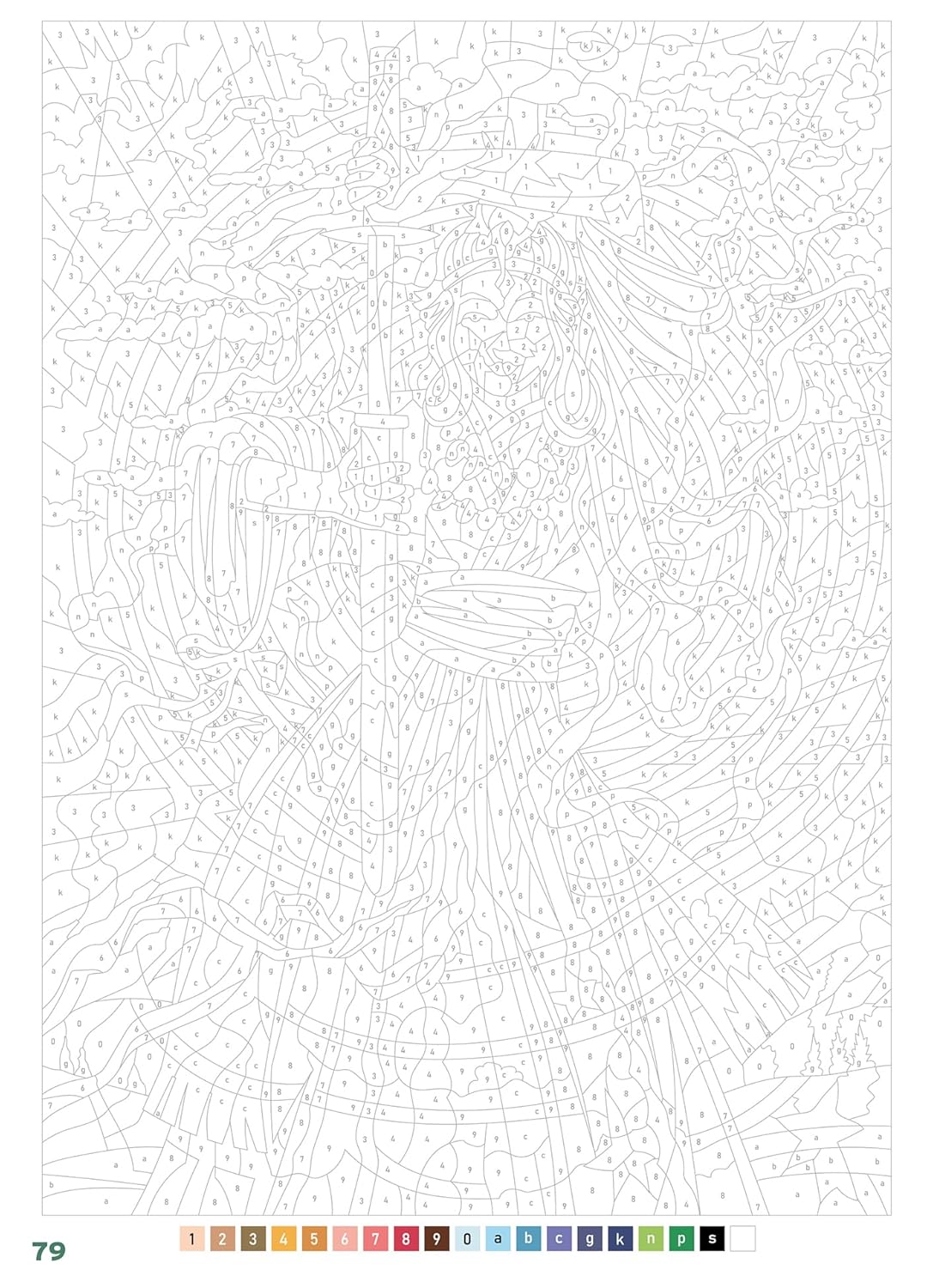 Coloriages mystères - Mythes du monde