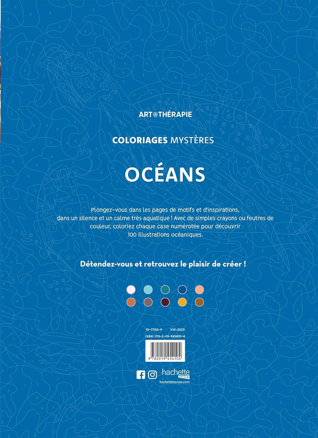 Coloriages mystères - Océans