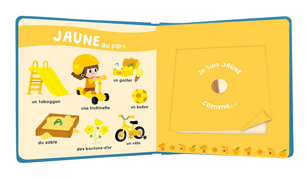 MON LIVRE DES ODEURS ET DES COULEURS - MA JOURNEE