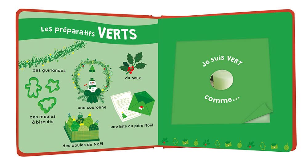Mon livre des odeurs et des couleurs - Joyeux noël !