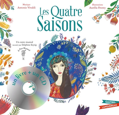 Les Quatre Saisons - Livre CD petit format