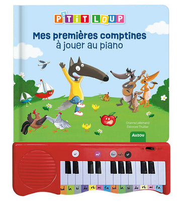 MON LIVRE PIANO P'TIT LOUP - MES 1ERES COMPTINES