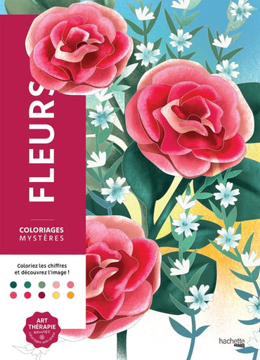 Coloriages mystères - Fleurs
