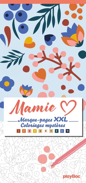 Mamie - Marque-pages XXL - Coloriages mystère