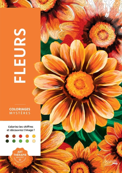 Coloriages mystères - Fleurs