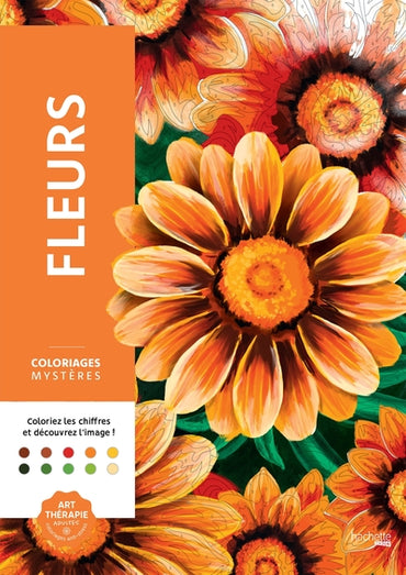 Coloriages mystères - Fleurs