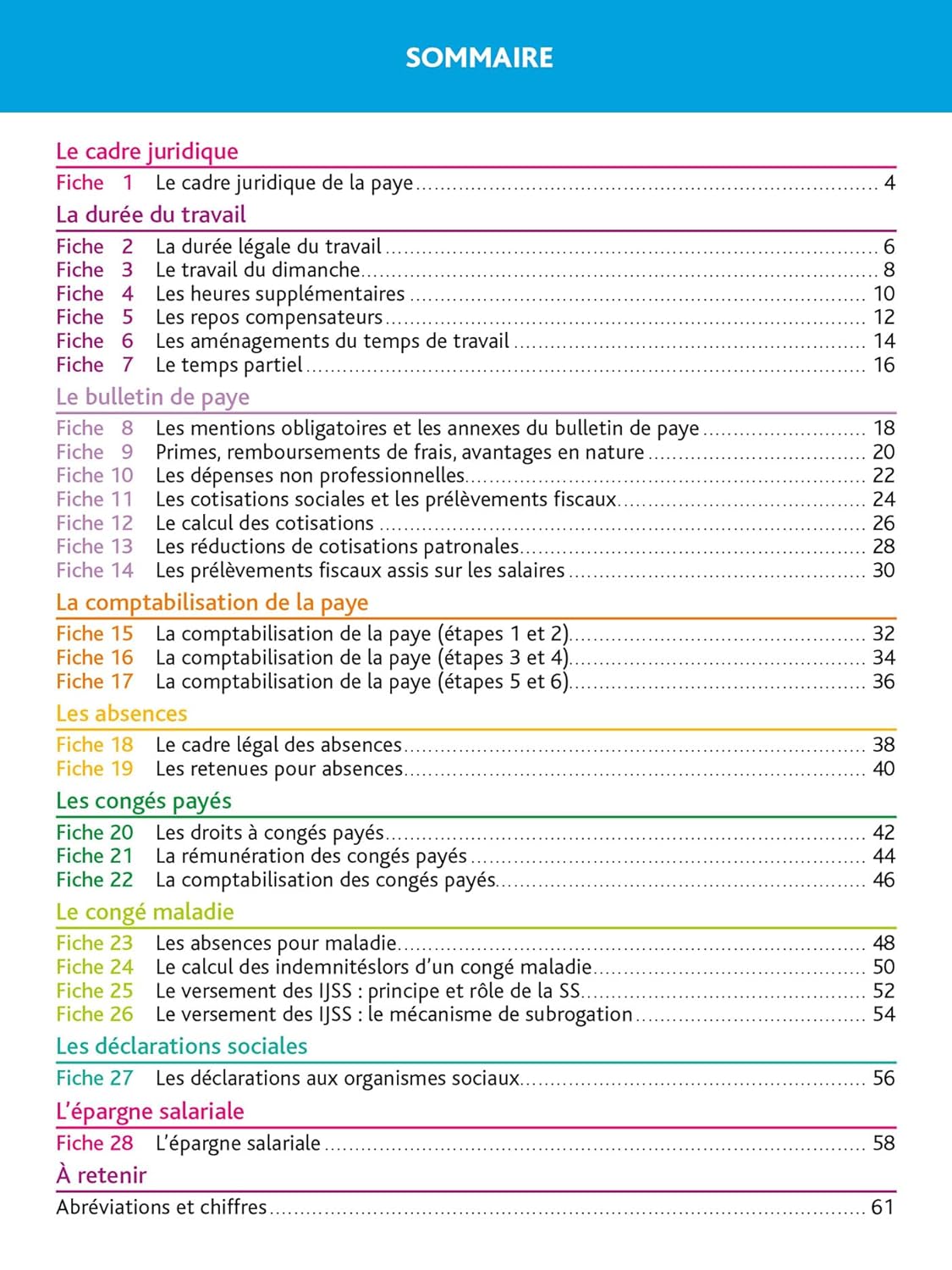 Top'Actuel La paye 2025-2026