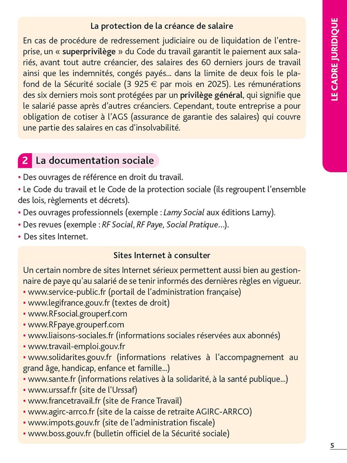 Top'Actuel La paye 2025-2026