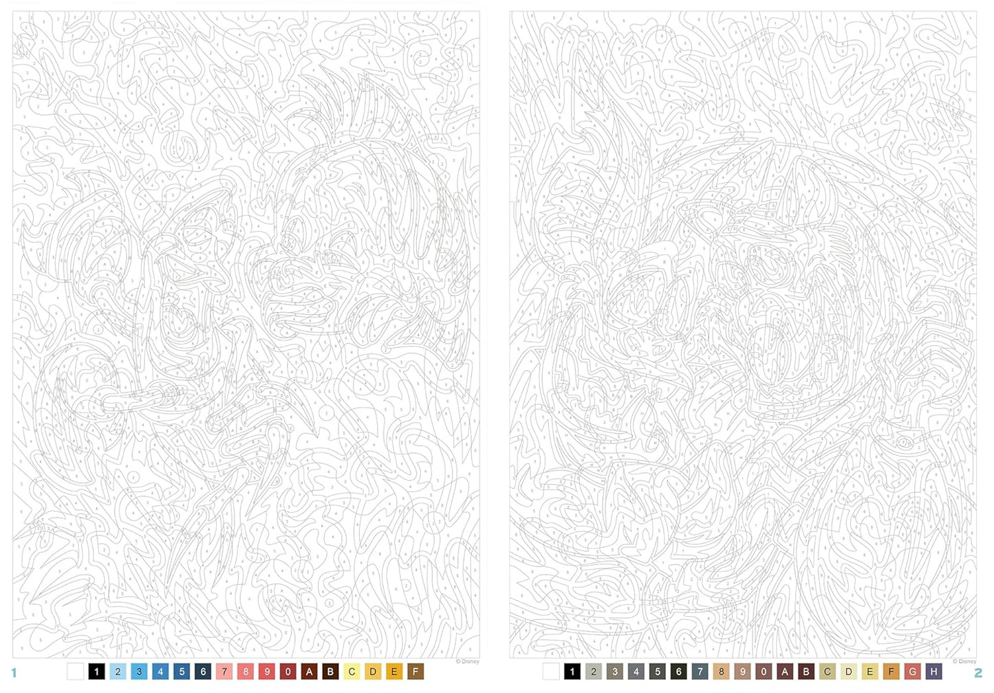 Coloriages mystères Disney - Petites bêtes
