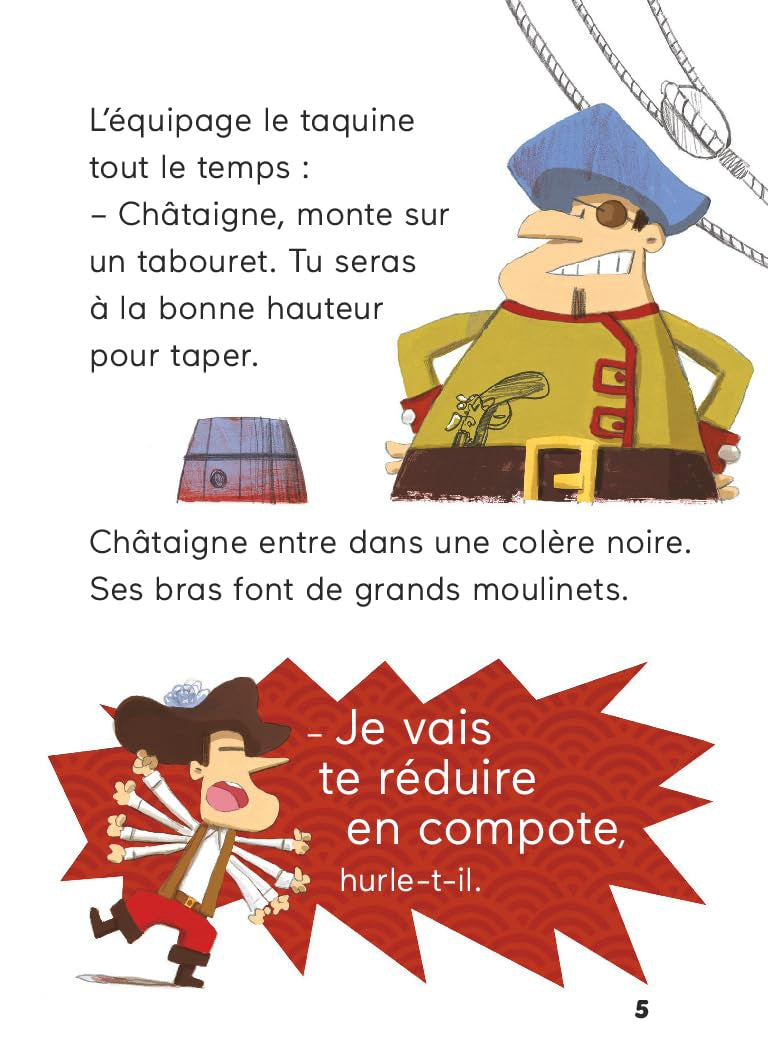 Le pirate tête à claques