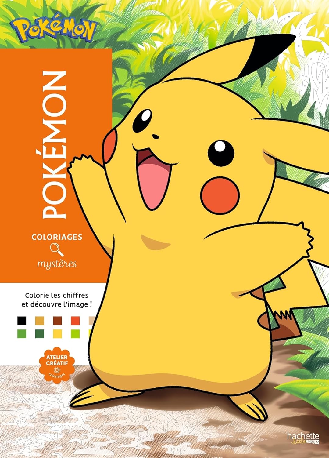 Coloriages mystères - Pokémon