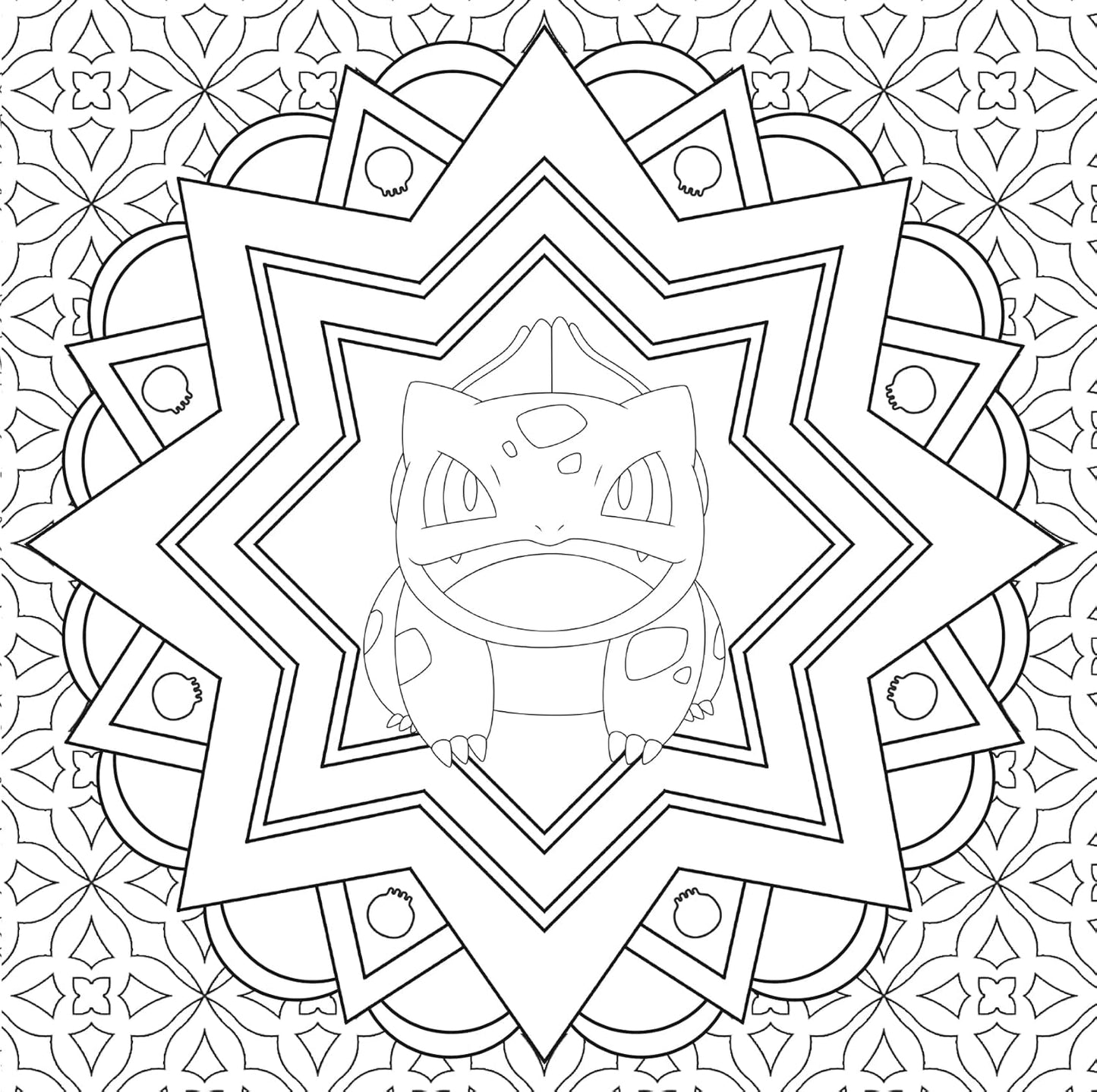 Pokémon - Mes colos mandalas