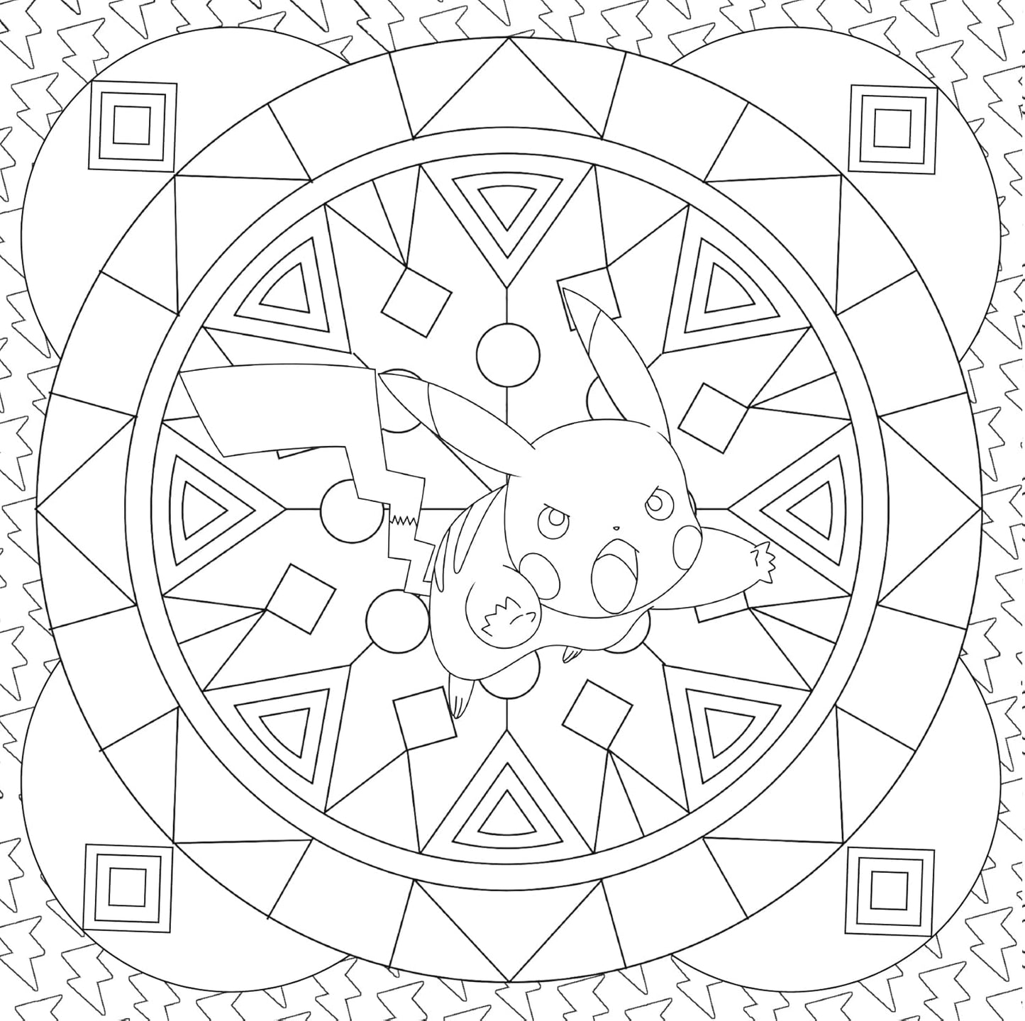 Pokémon - Mes colos mandalas
