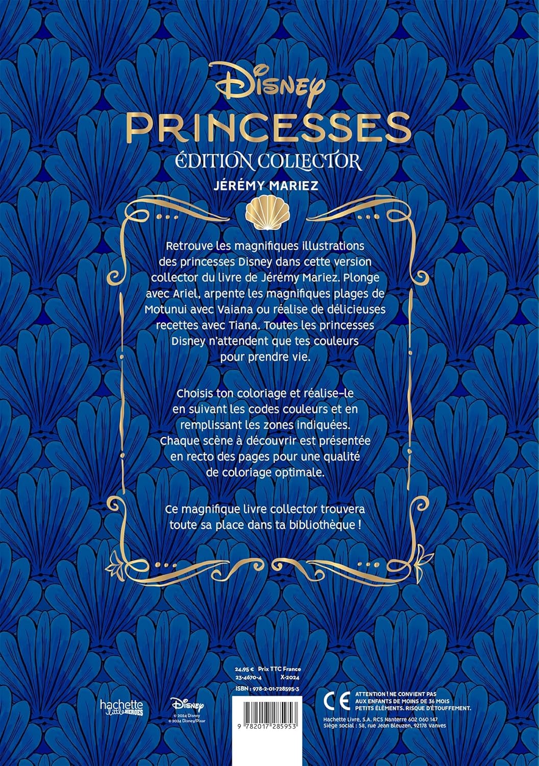 Coloriages mystères Disney Collector - Princesses