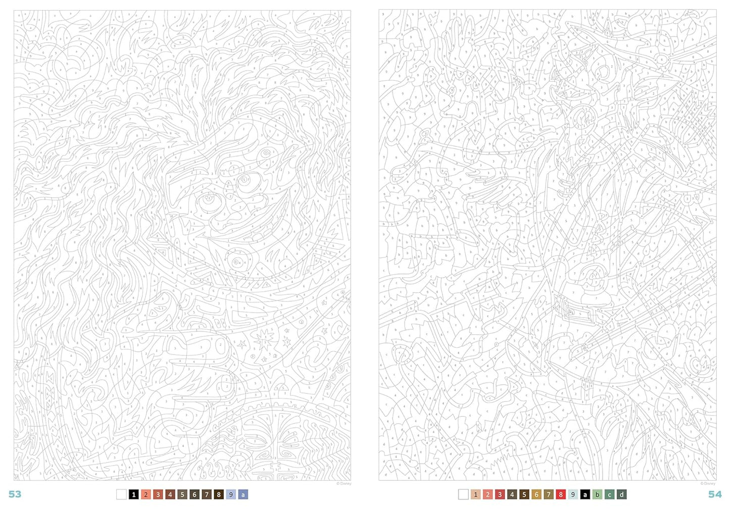 Coloriages mystères Disney - Princes et Héros
