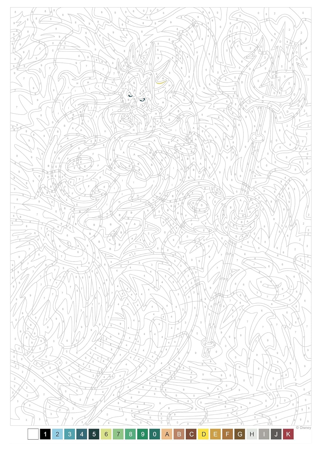 Coloriages mystères Disney - Spécial film : La Petite Sirène