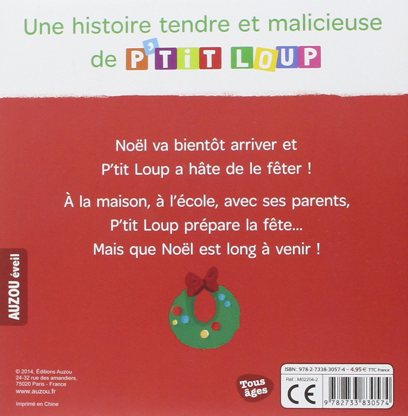 P'tit Loup prépare Noël NED
