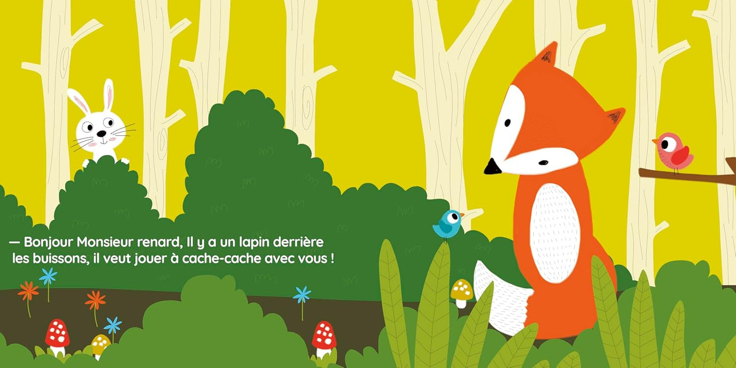 Mon livre puzzle des animaux de la fôret