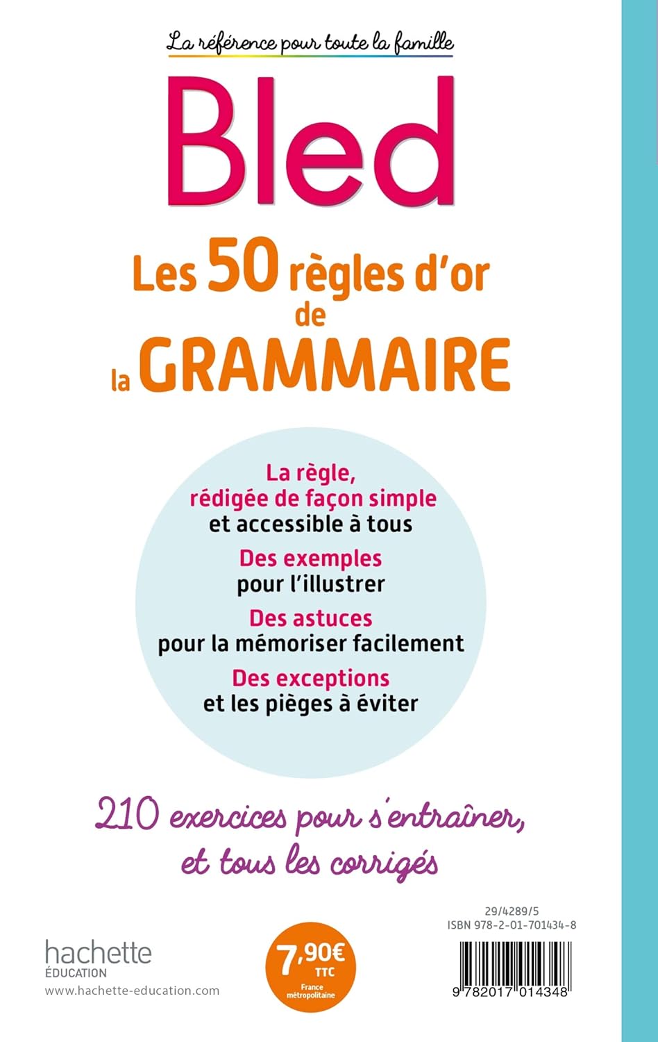 BLED Les 50 règles d'or de la grammaire