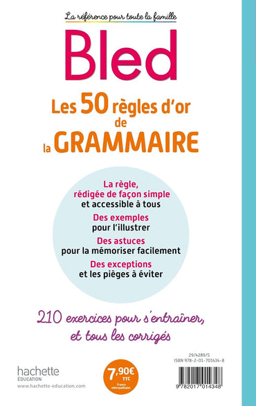 BLED Les 50 règles d'or de la grammaire