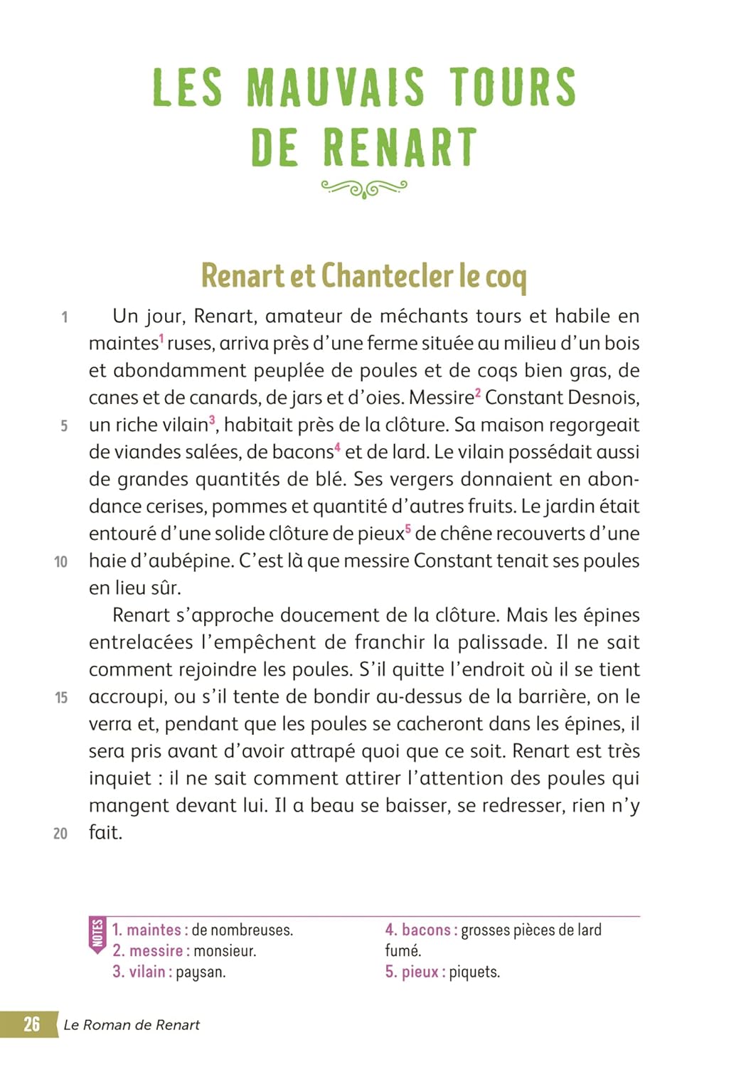 BiblioCollège - Le Roman de Renart, Pierre de Saint Cloud
