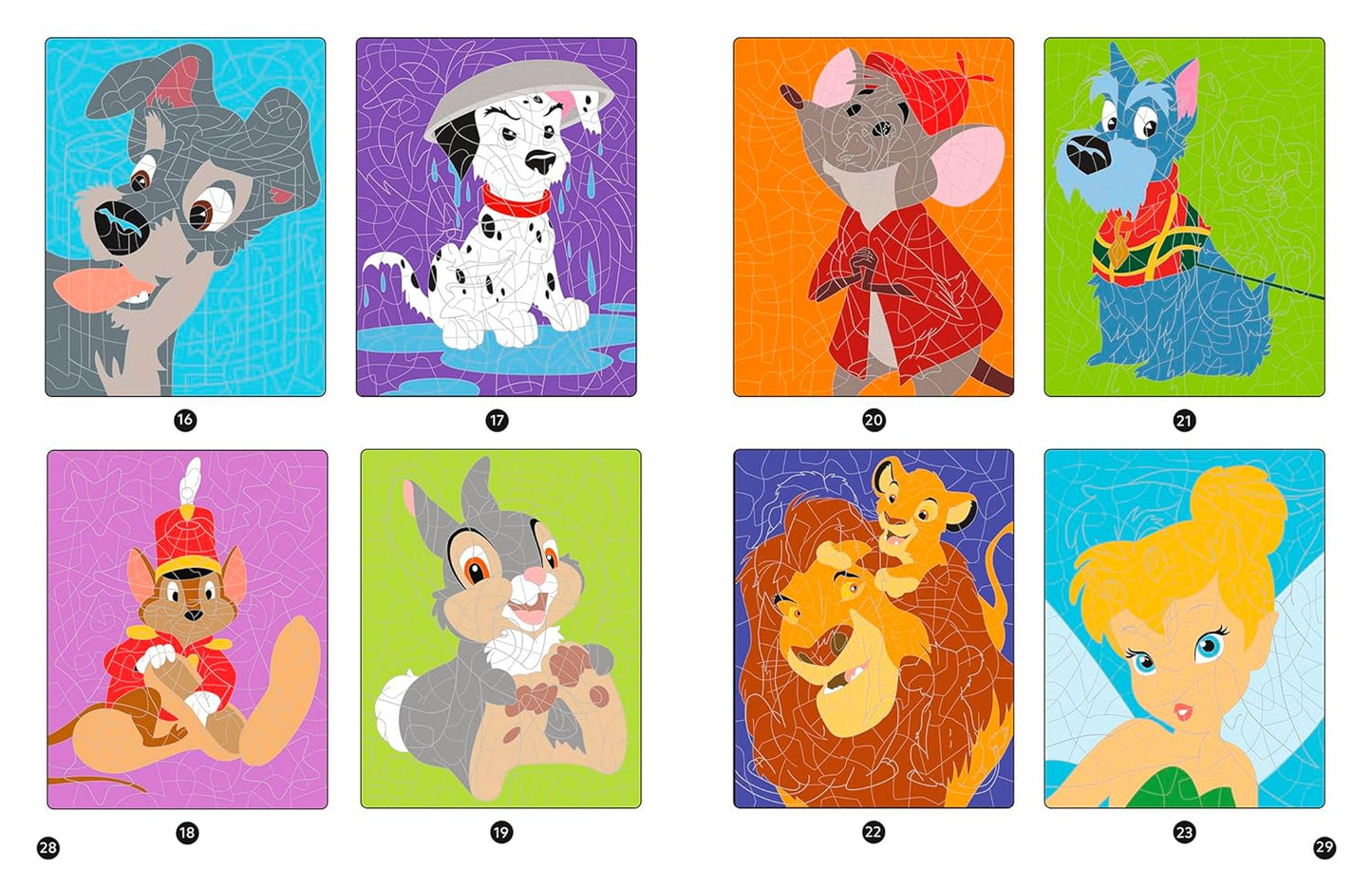 LE ROI LION - Coloriages Magiques - Mystères (7+) - Disney