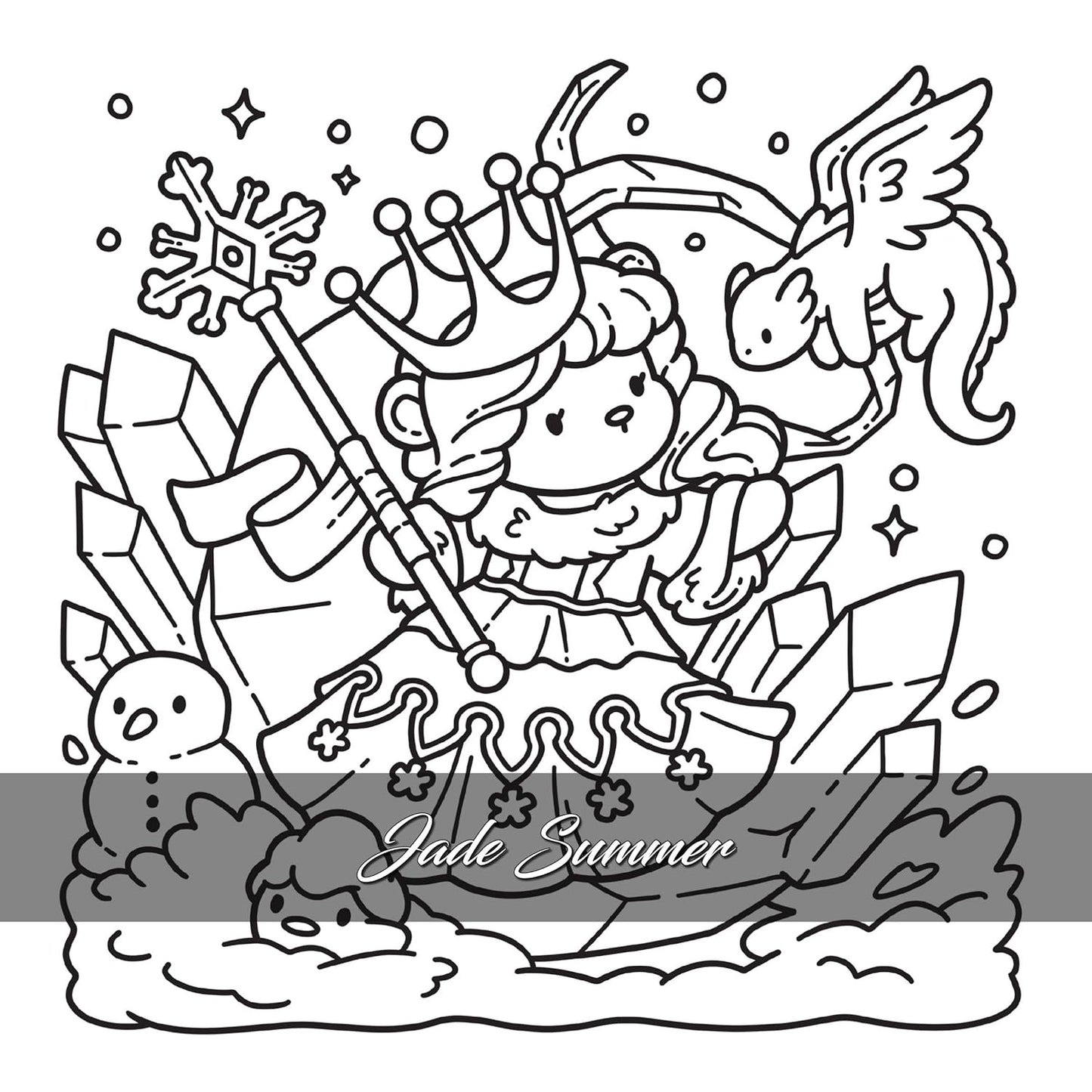 Royaume Cosy - Jade Summer - Coloriages mignons, univers fantastique pour adultes - Cosy colo