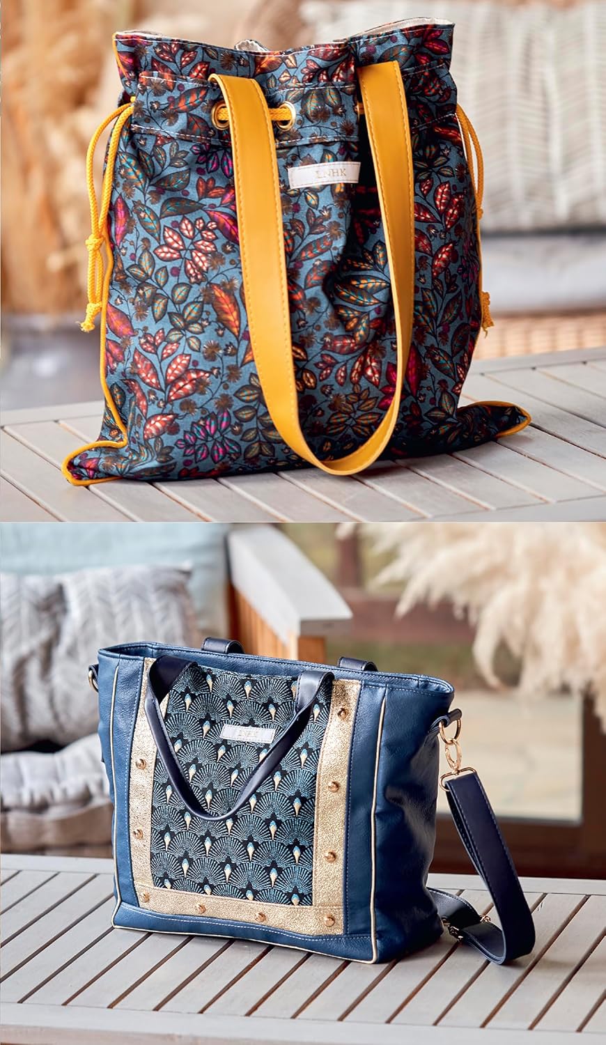 Sacs, pochettes et accessoires pour femmes - Nouvelle édition - 12 créations élégantes pour donner du peps à votre dressing