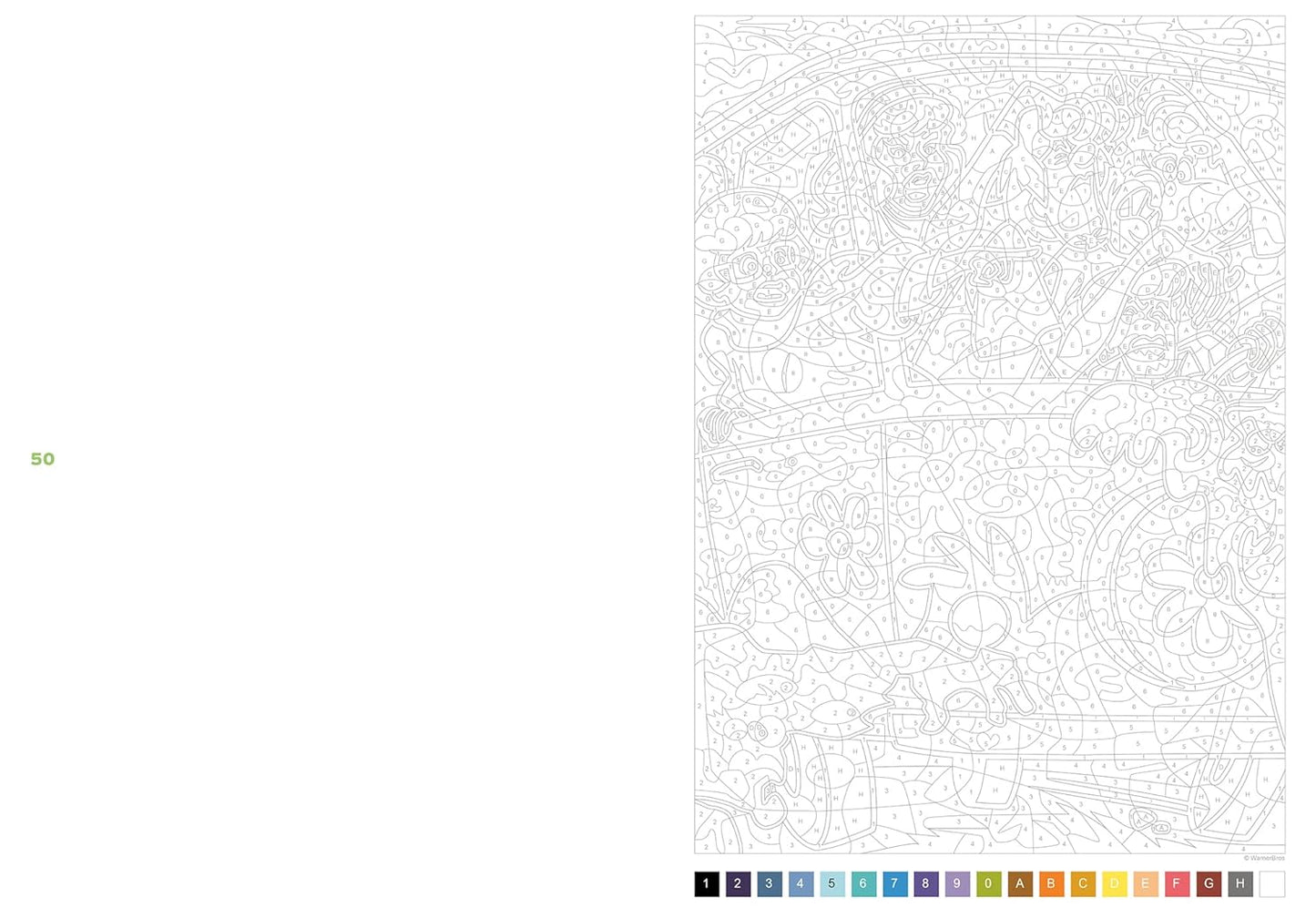 Coloriages mystères - Scooby-Doo