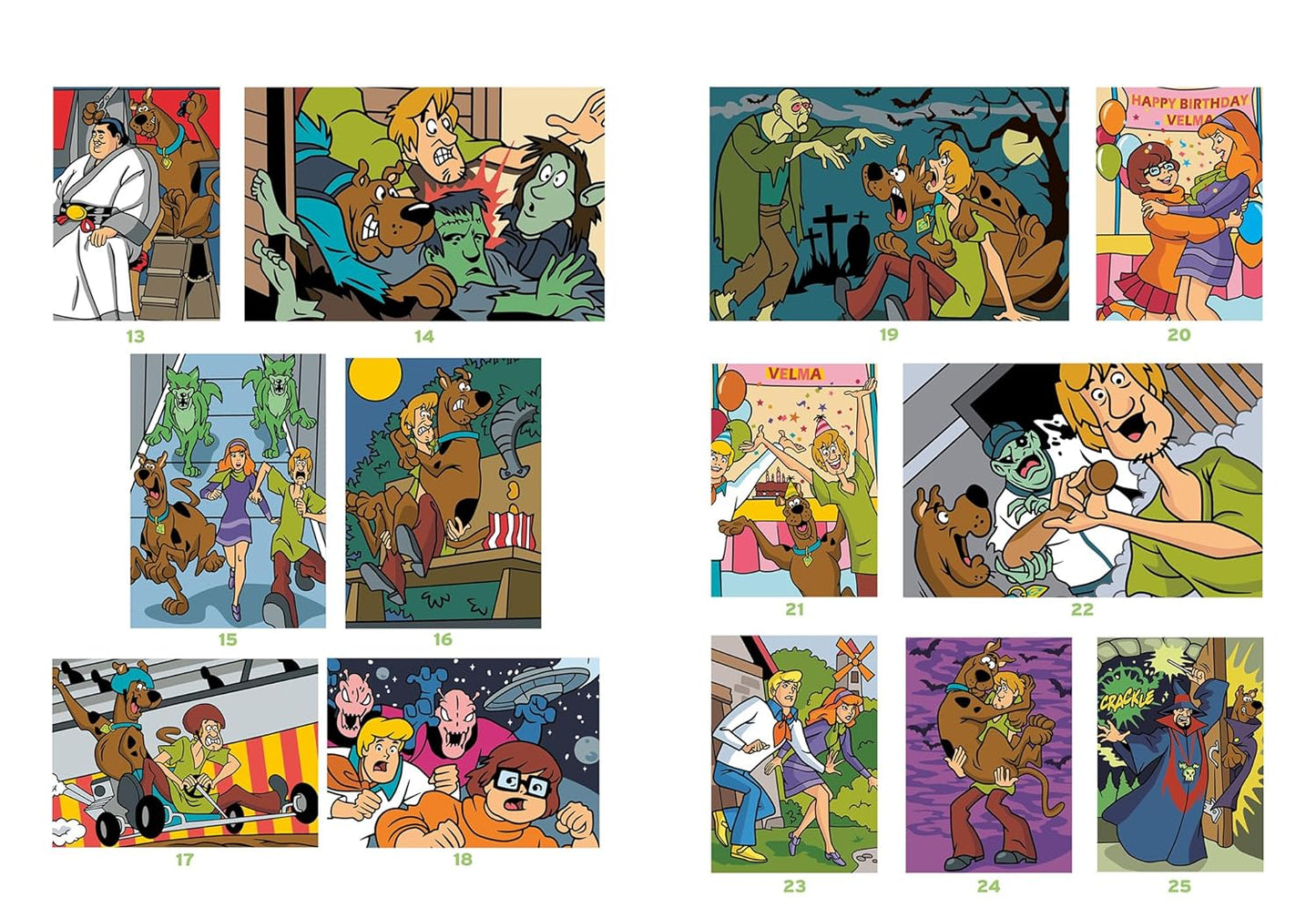 Coloriages mystères - Scooby-Doo