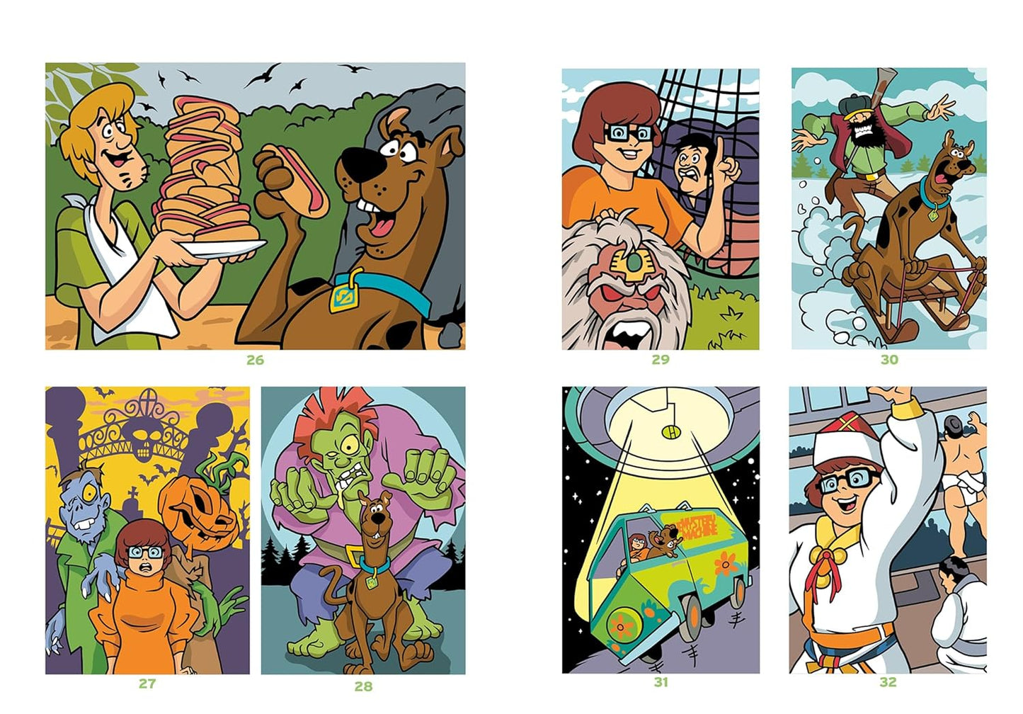 Coloriages mystères - Scooby-Doo