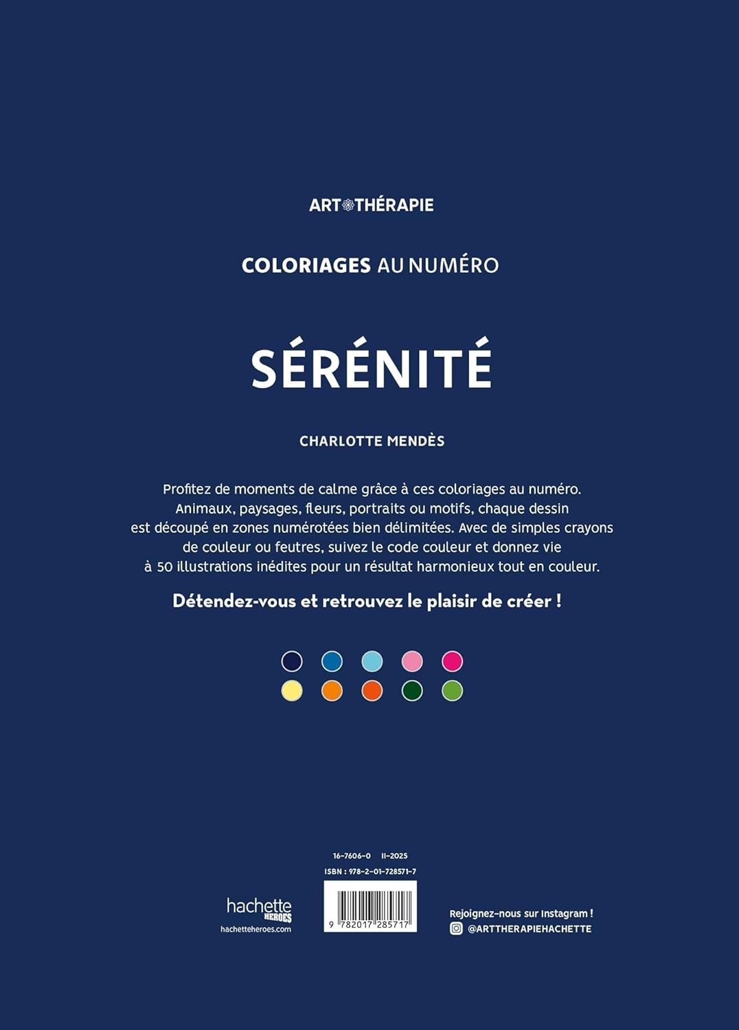 Coloriages au numéro - Sérénité
