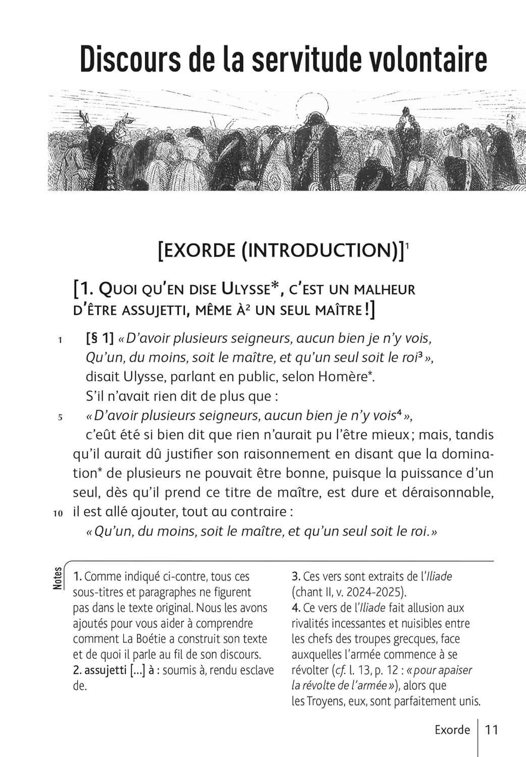 BiblioLycée - Discours de la servitude volontaire, La Boétie - BAC 2026