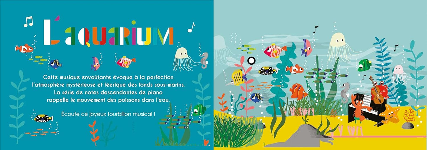 Mon livre musical Le carnaval des animaux