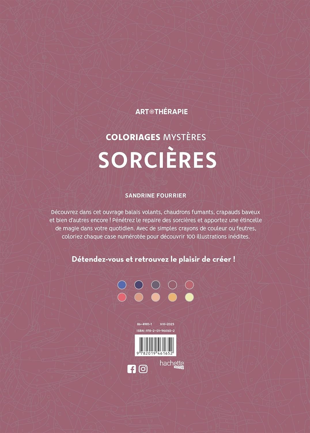 Coloriages mystères - Sorcières