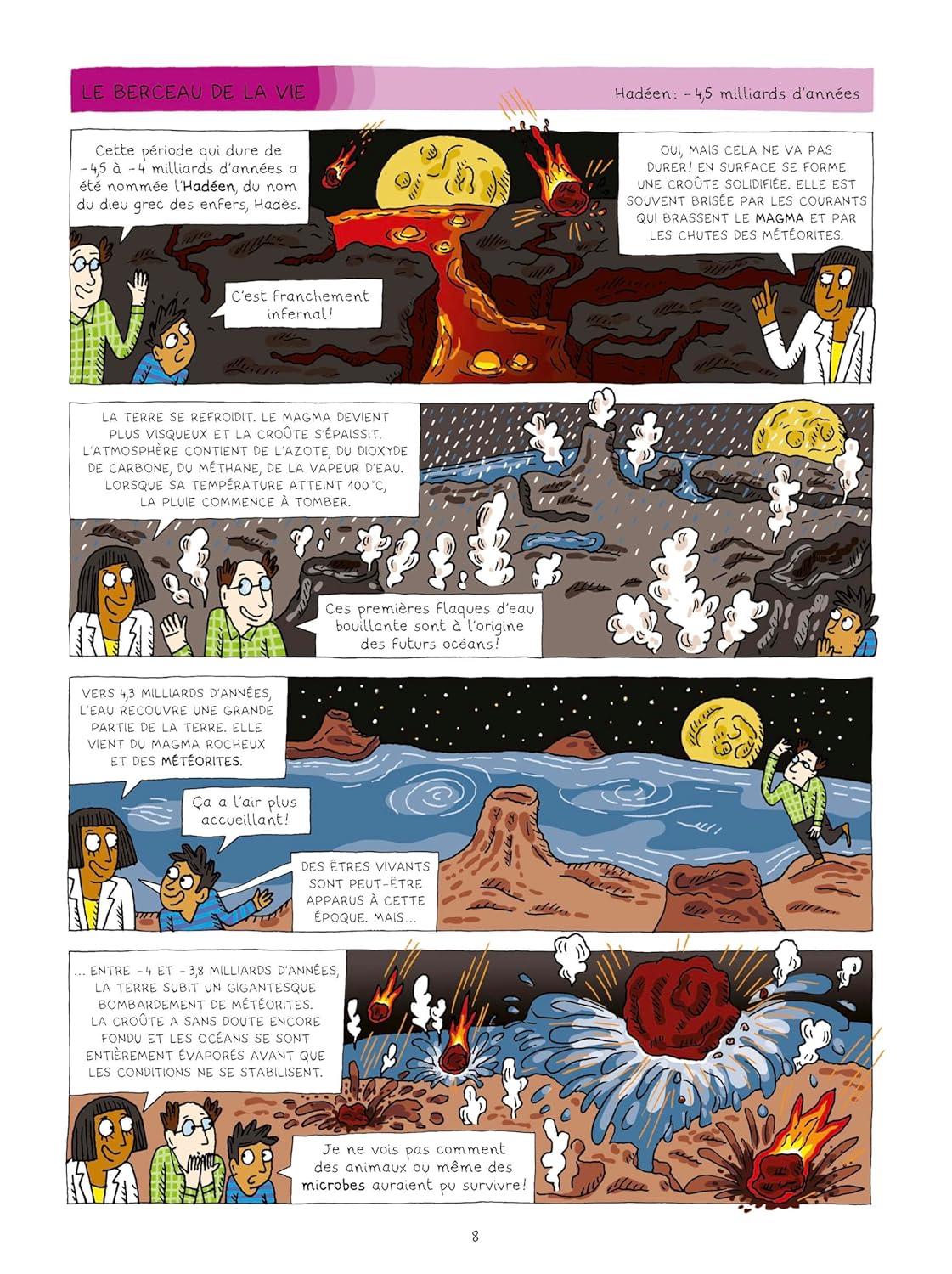 Les sciences en BD - L'Incroyable histoire de l'évolution