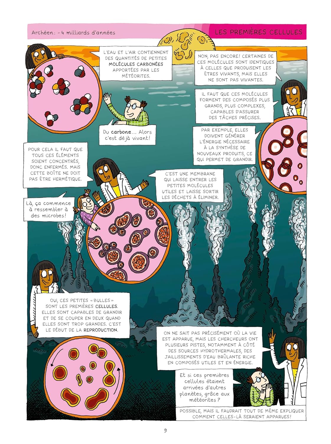 Les sciences en BD - L'Incroyable histoire de l'évolution