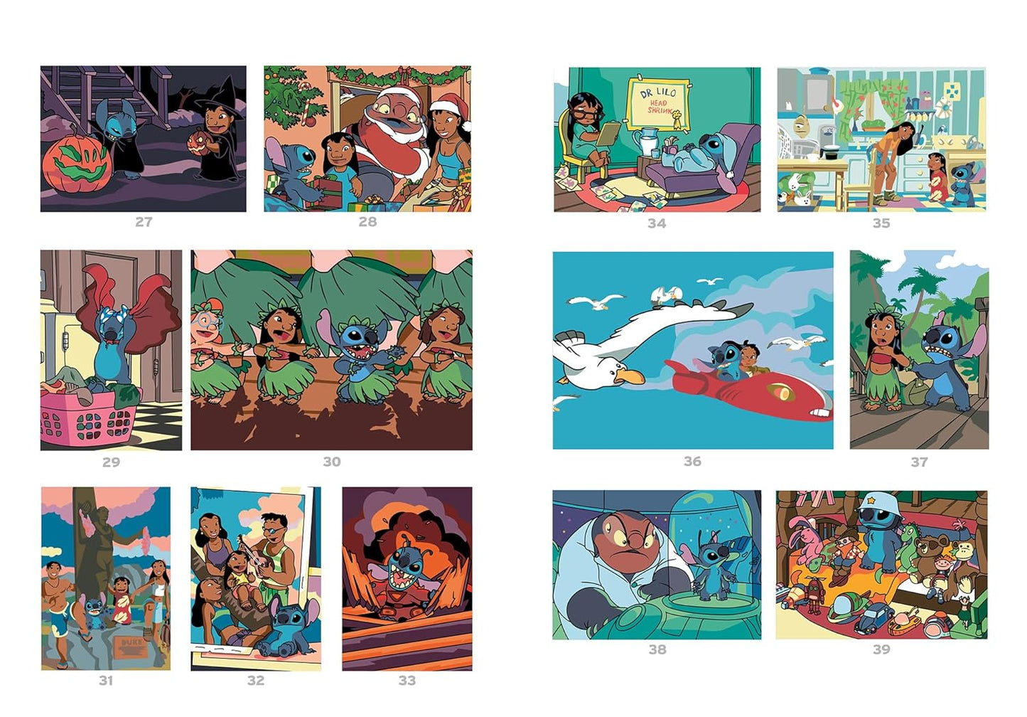 Coloriages mystères Spécial film - Lilo & Stitch