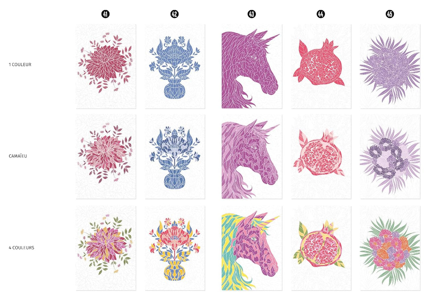 Coloriages mystères - Coloriages au symbole - Tome 2
