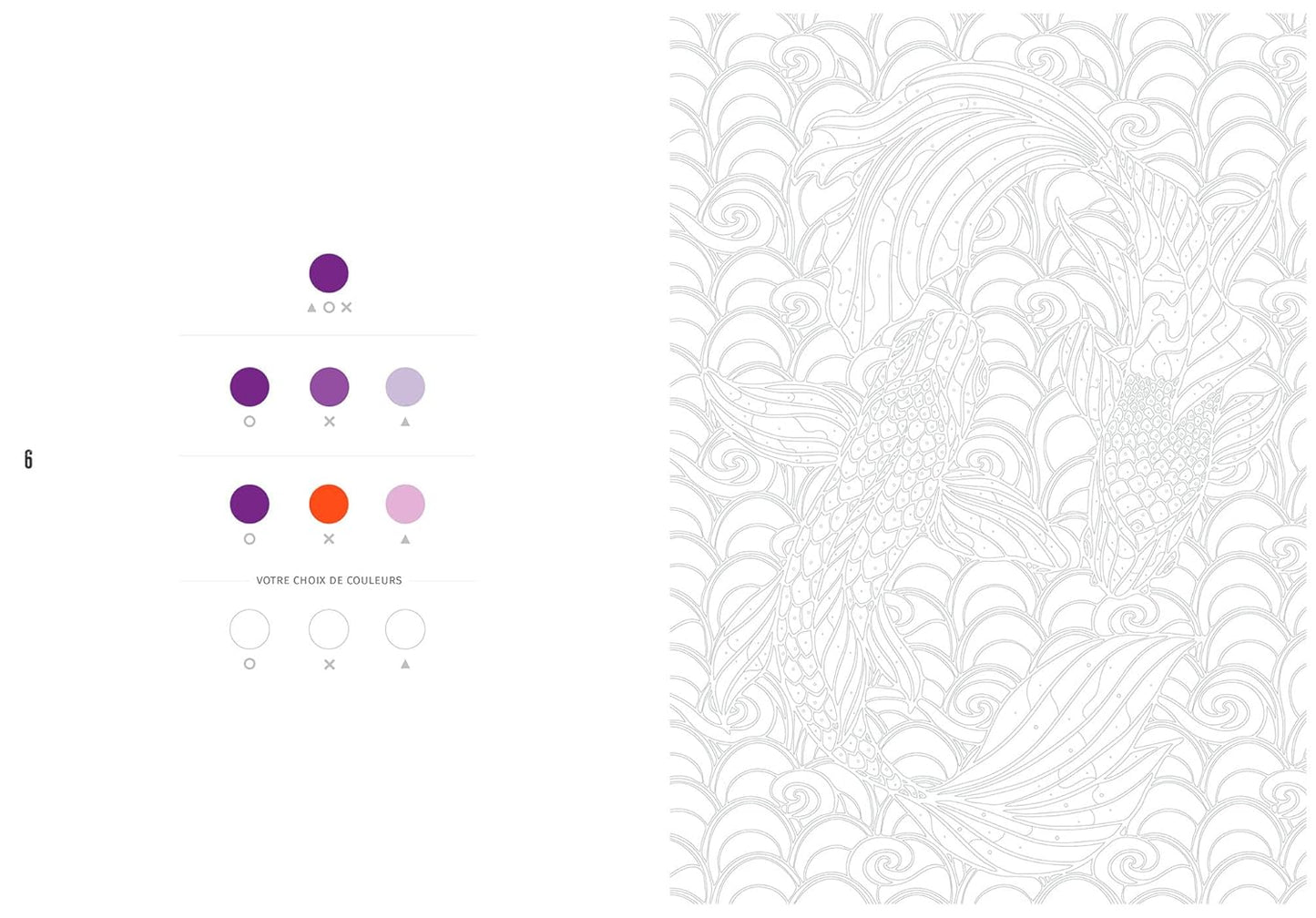 Coloriages mystères - Coloriages au symbole
