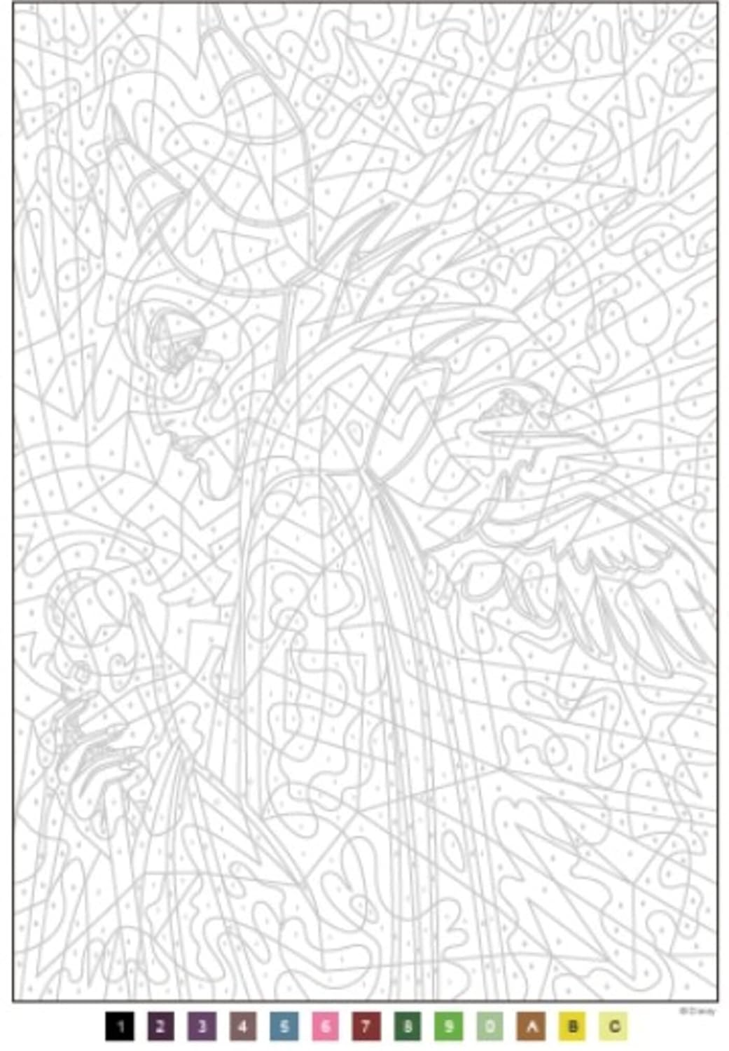 Coloriages mystères Disney - Les Grands classiques Tome 9
