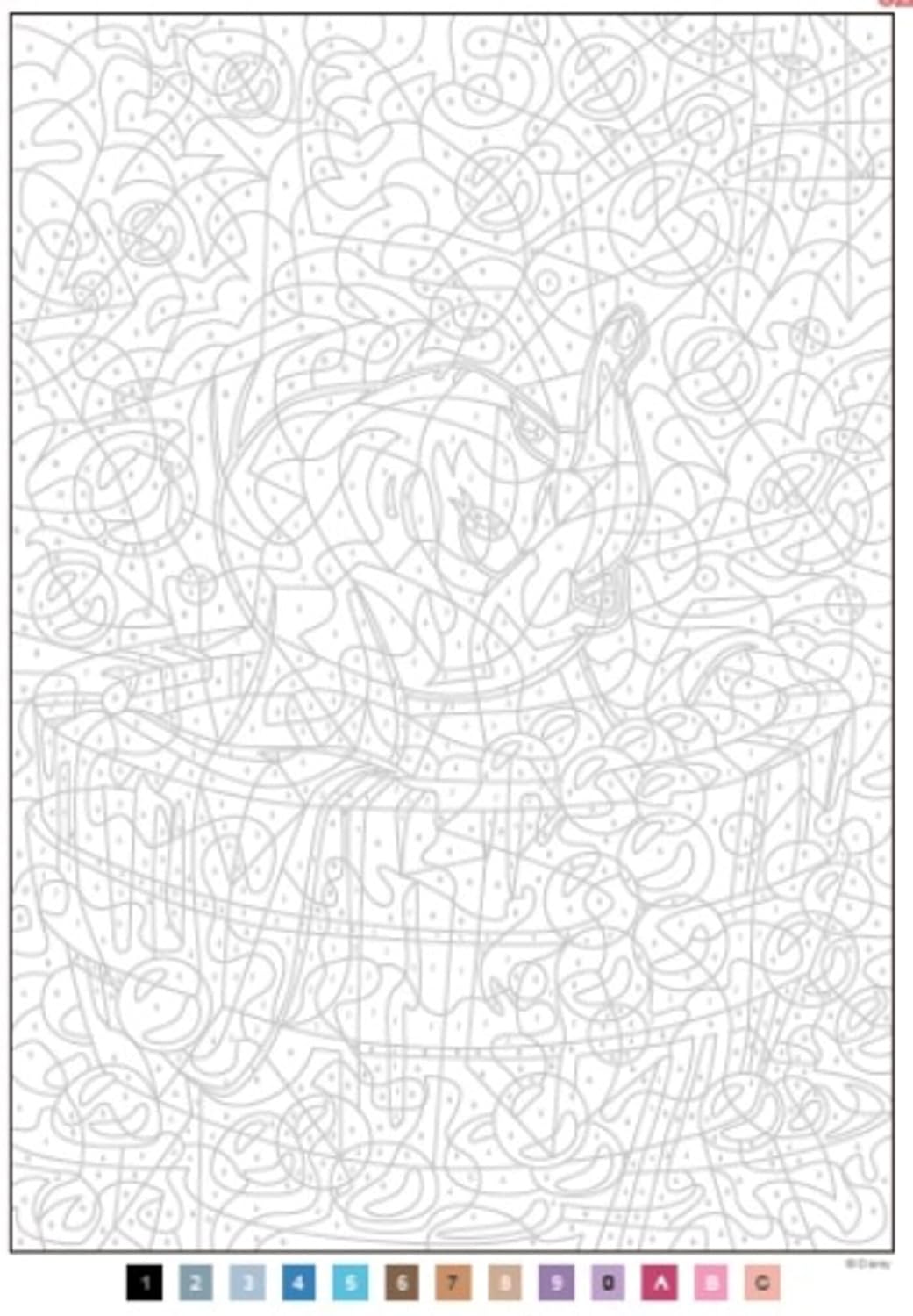 Coloriages mystères Disney - Les Grands classiques Tome 9