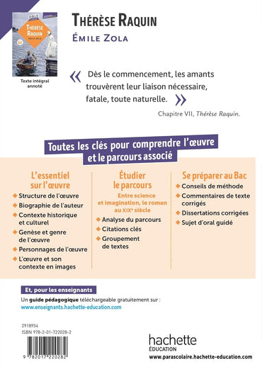 Bibliolycée - Thérèse Raquin, Émile Zola