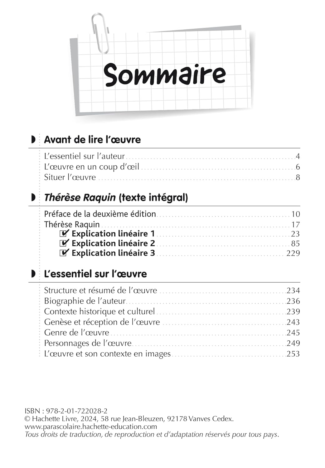 Bibliolycée - Thérèse Raquin, Émile Zola