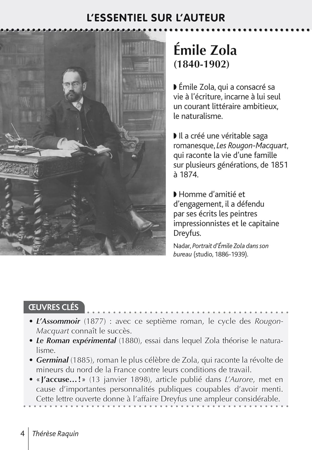 Bibliolycée - Thérèse Raquin, Émile Zola